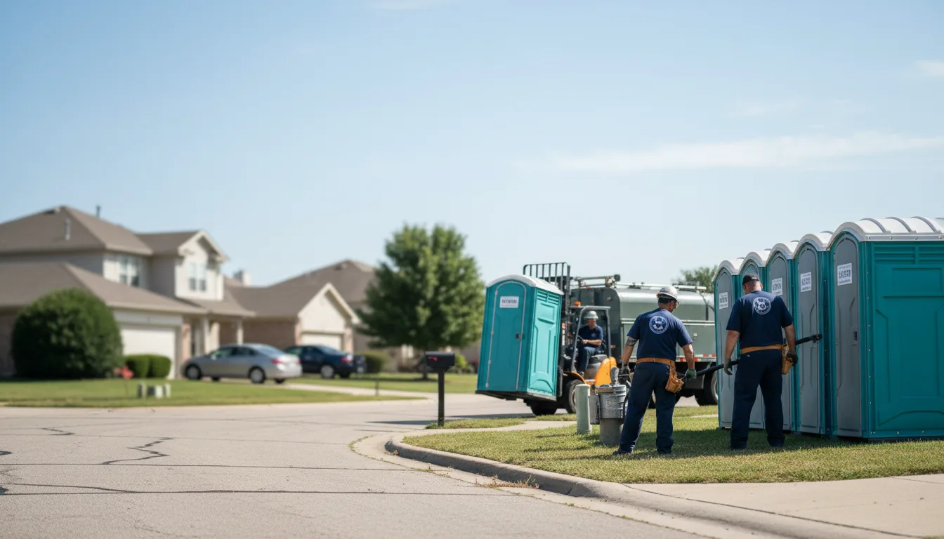 Porta Potty Rental in West Plains, MO near me